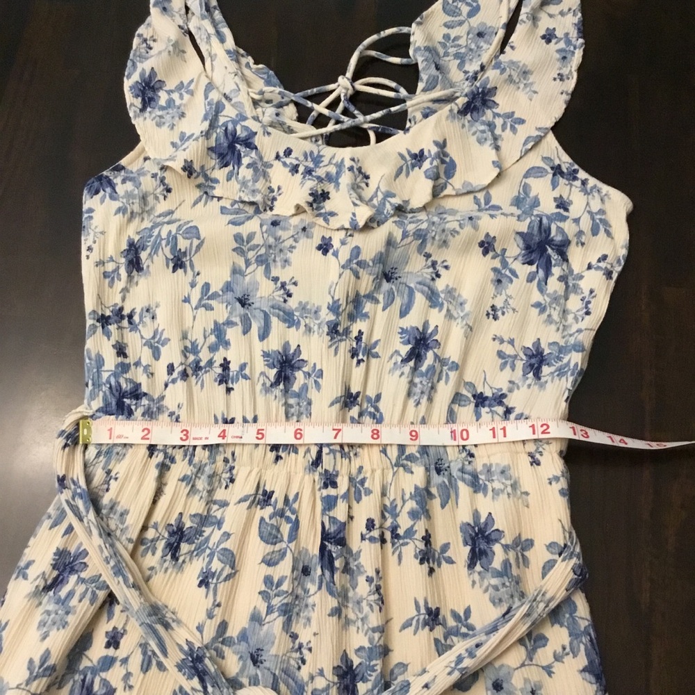 American Eagle Outfitters Floral Jumpsuit Sleeveless Size S - Picture 11 of 16